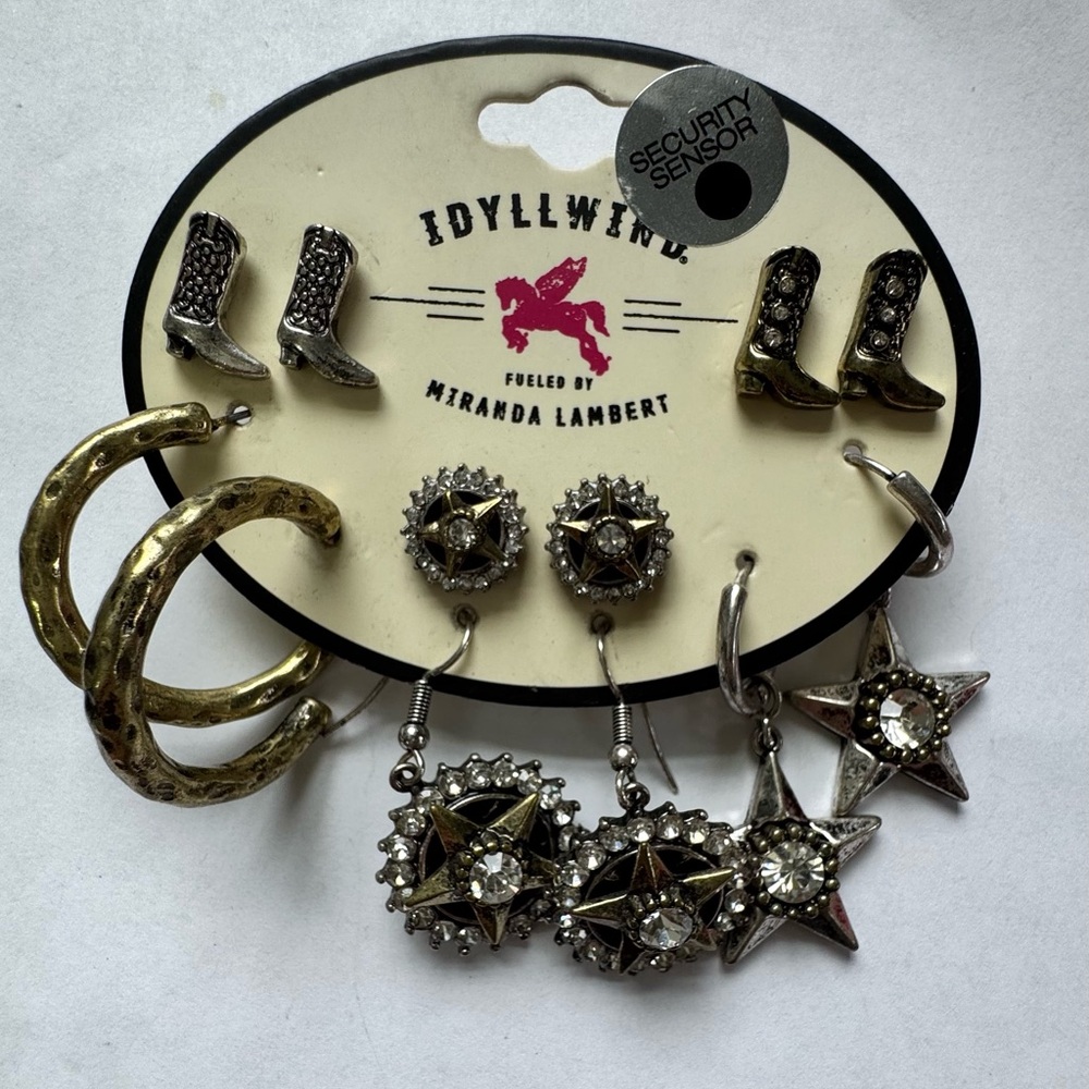 Idyllwind Silver and Gold Celestial Earrings Collection
